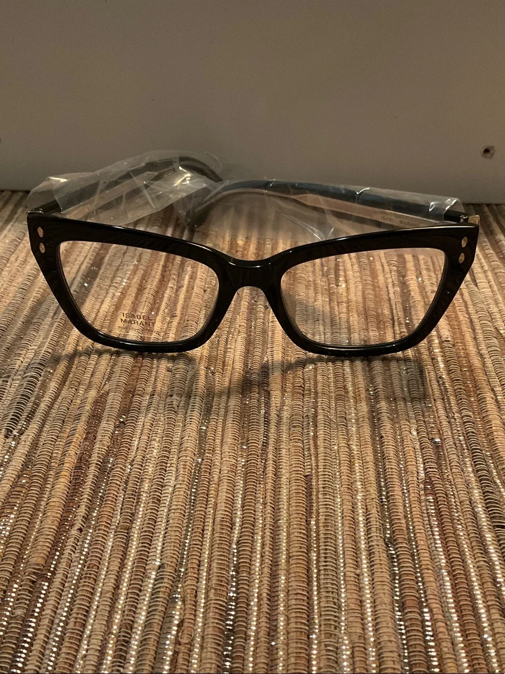 NWT Isabel Marant Black Cat-Eye Women's Glasses